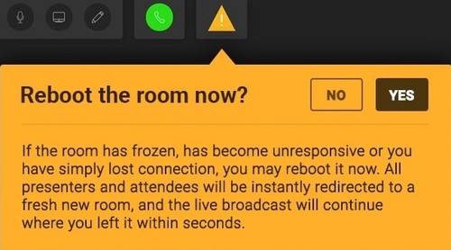 Der Panikknopf von WebinarJam