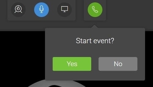 Starten Sie Ihr Live-Webinar auf WebinarJam