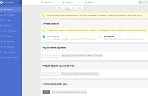 إدارة الشركات التابعة لكارترا