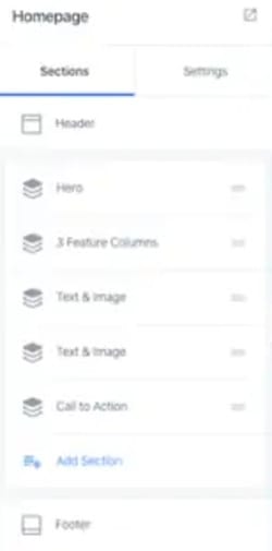 يمكنك بسهولة تعديل العناصر في قوالب الصفحات المصممة مسبقًا باستخدام محرر / مُنشئ صفحات Kajabi