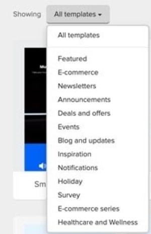 E-Mail-Vorlagen von MailerLite