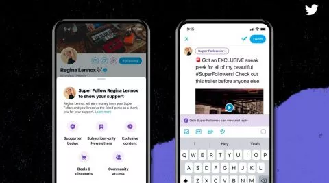 Súper seguimiento de Twitter