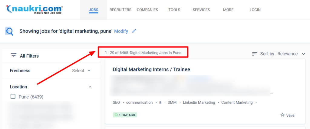 Digital marketing jobs in pune