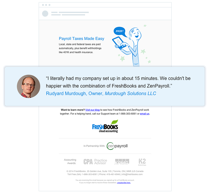 prova sociale di sensibilizzazione della posta elettronica fredda