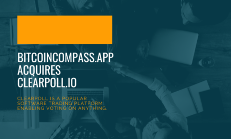Bitcoincompass.app 收购 ClearPoll.io
