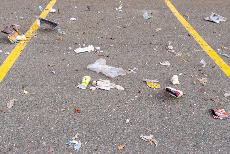 ที่จอดรถขยะ