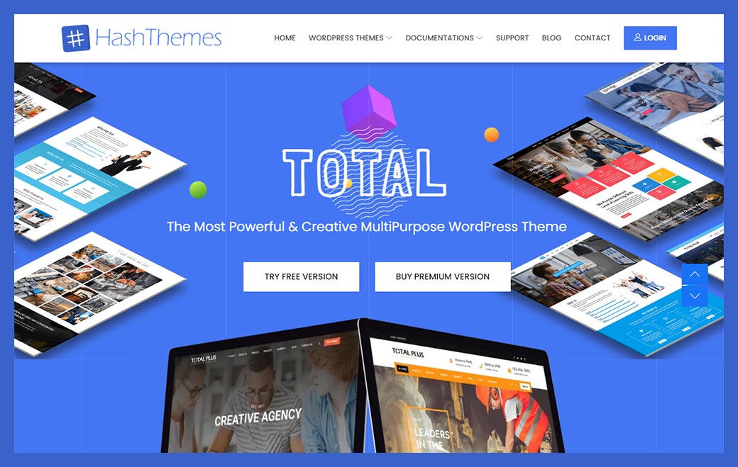 Total - WordPress 多用途主題