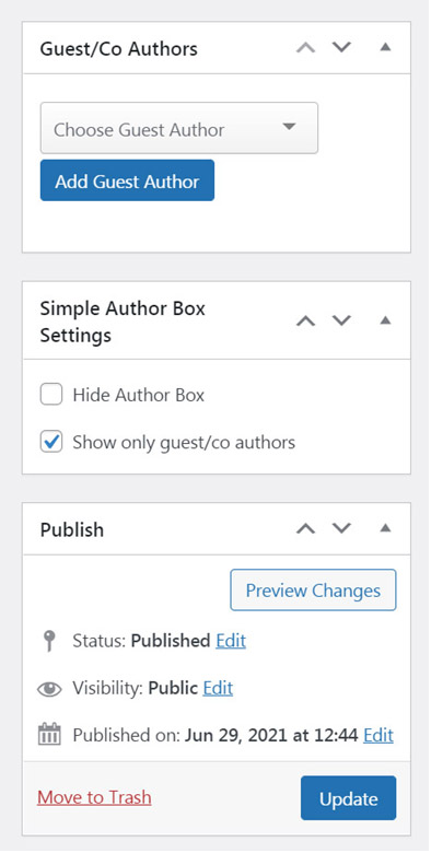 WP-Plugin für mehrere Autoren