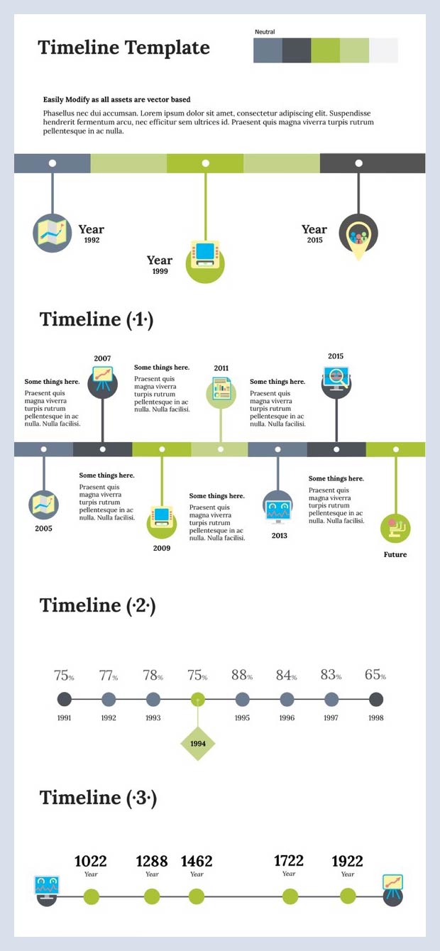 Cronologia del modello Keynote Apple gratuita