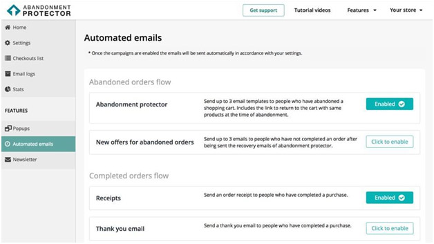 Protector de abandon