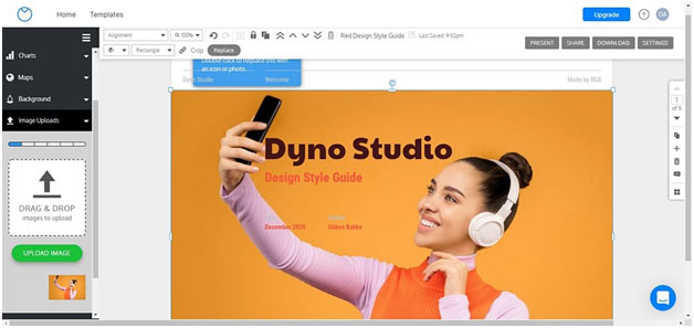 Pembuat infografis balas dendam