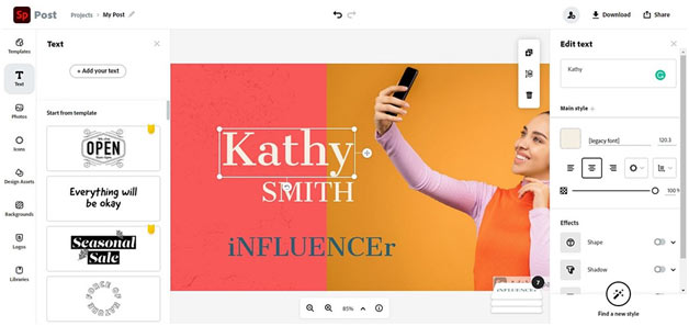 alat desain posting media sosial