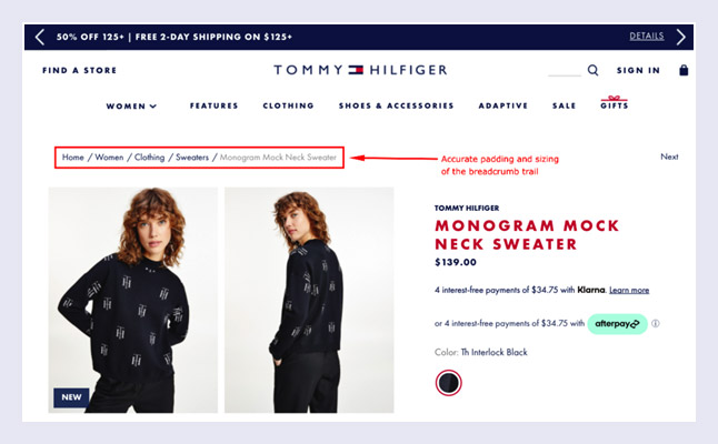 Mejor tamaño de migas de pan