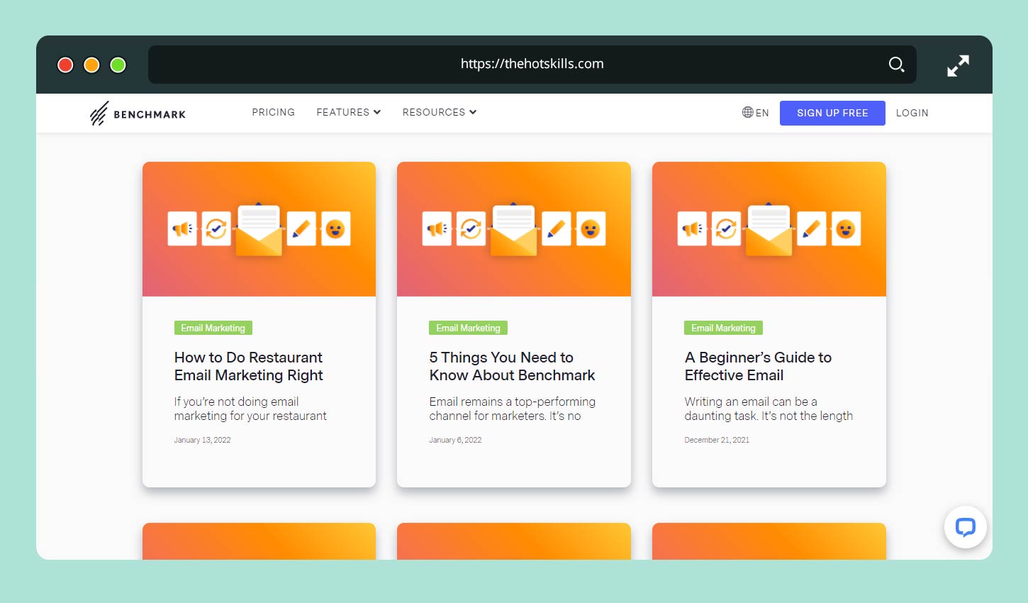 E-mail marketing di riferimento