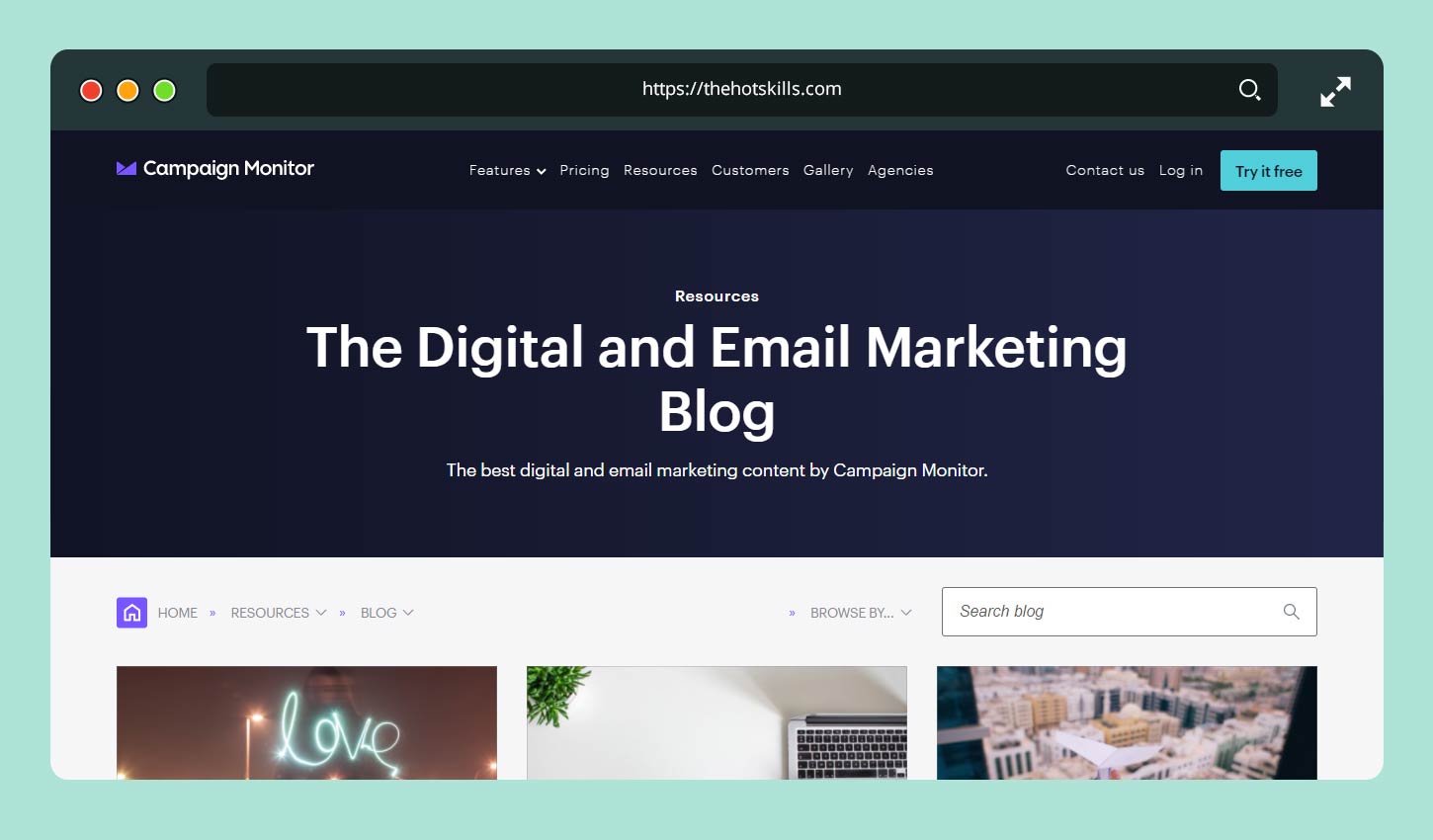 Monitoraggio della campagna Blog di e-mail marketing