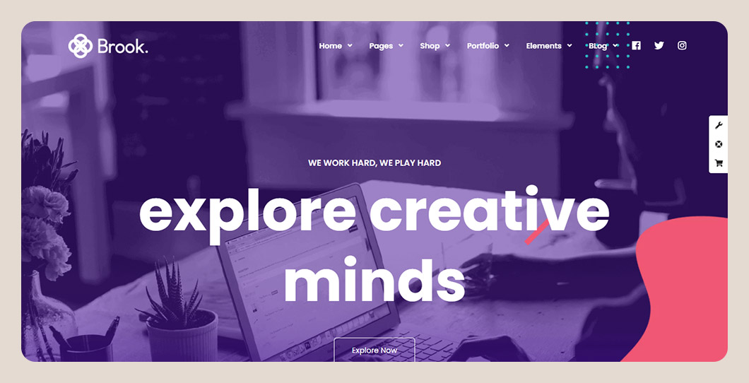 Brook - Yaratıcı Ajans ve İş HTML Şablonu