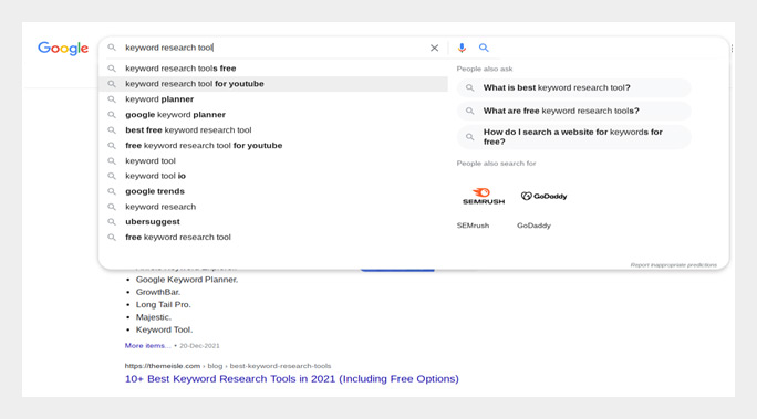 키워드 연구 도구 무료