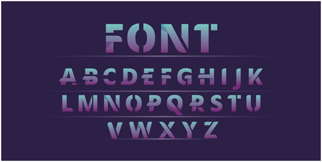 굵은 글꼴 샘플