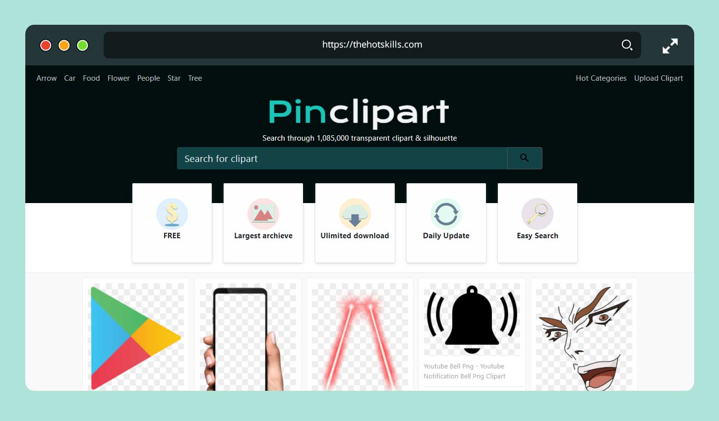 clipart & siluet transparan