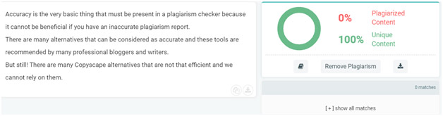 Prepostseo 보고서