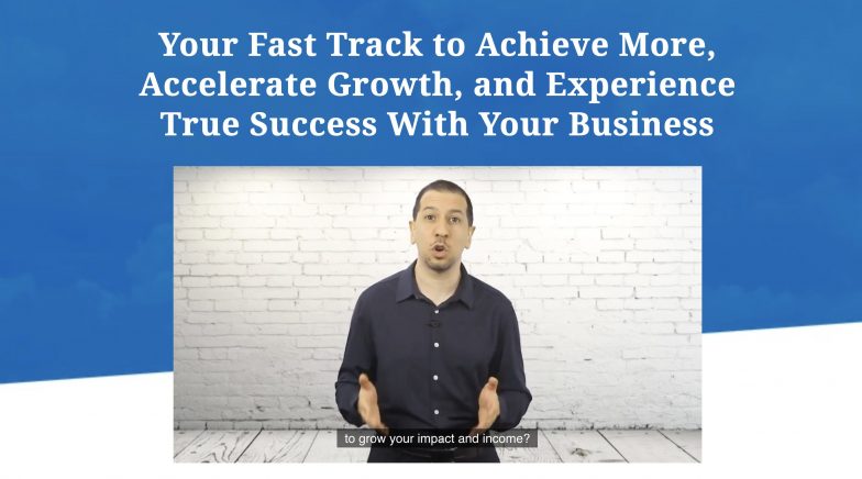 Danny Iny konuşuyor