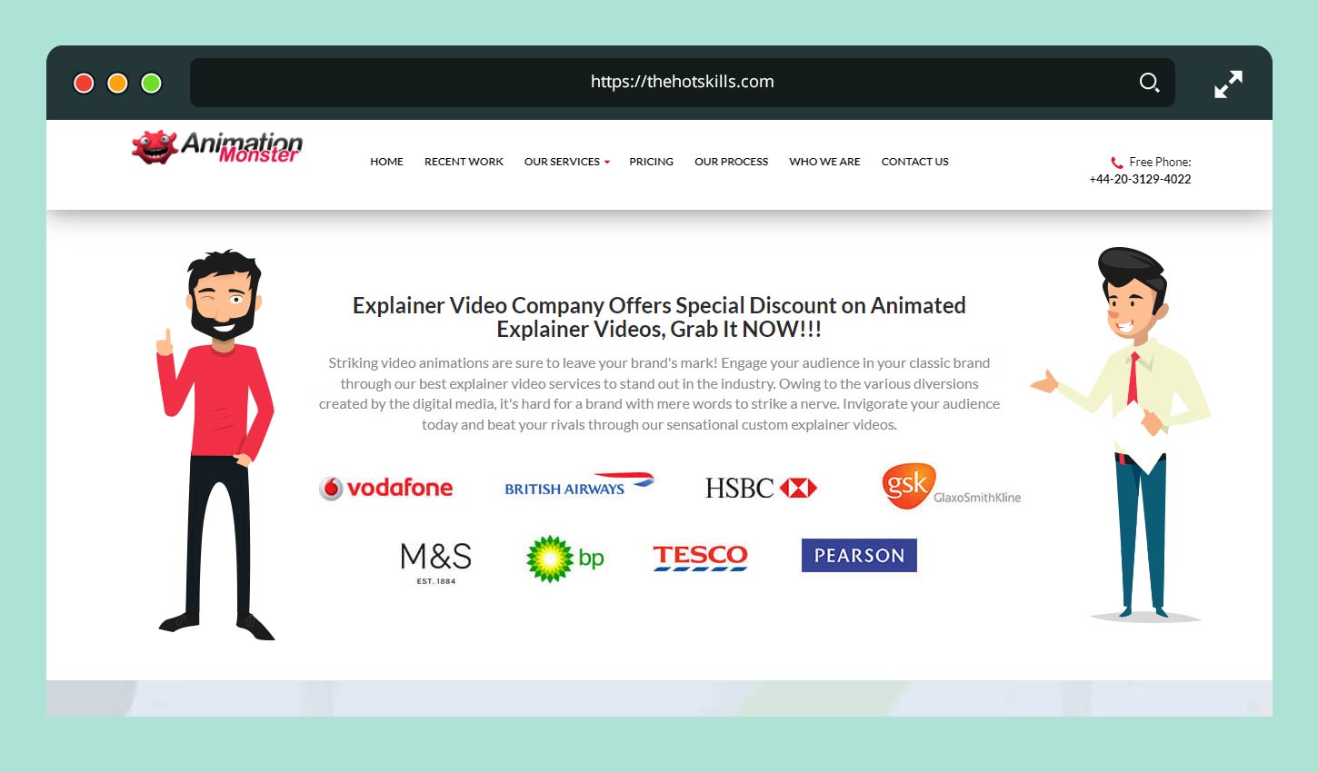 Mostro di animazione