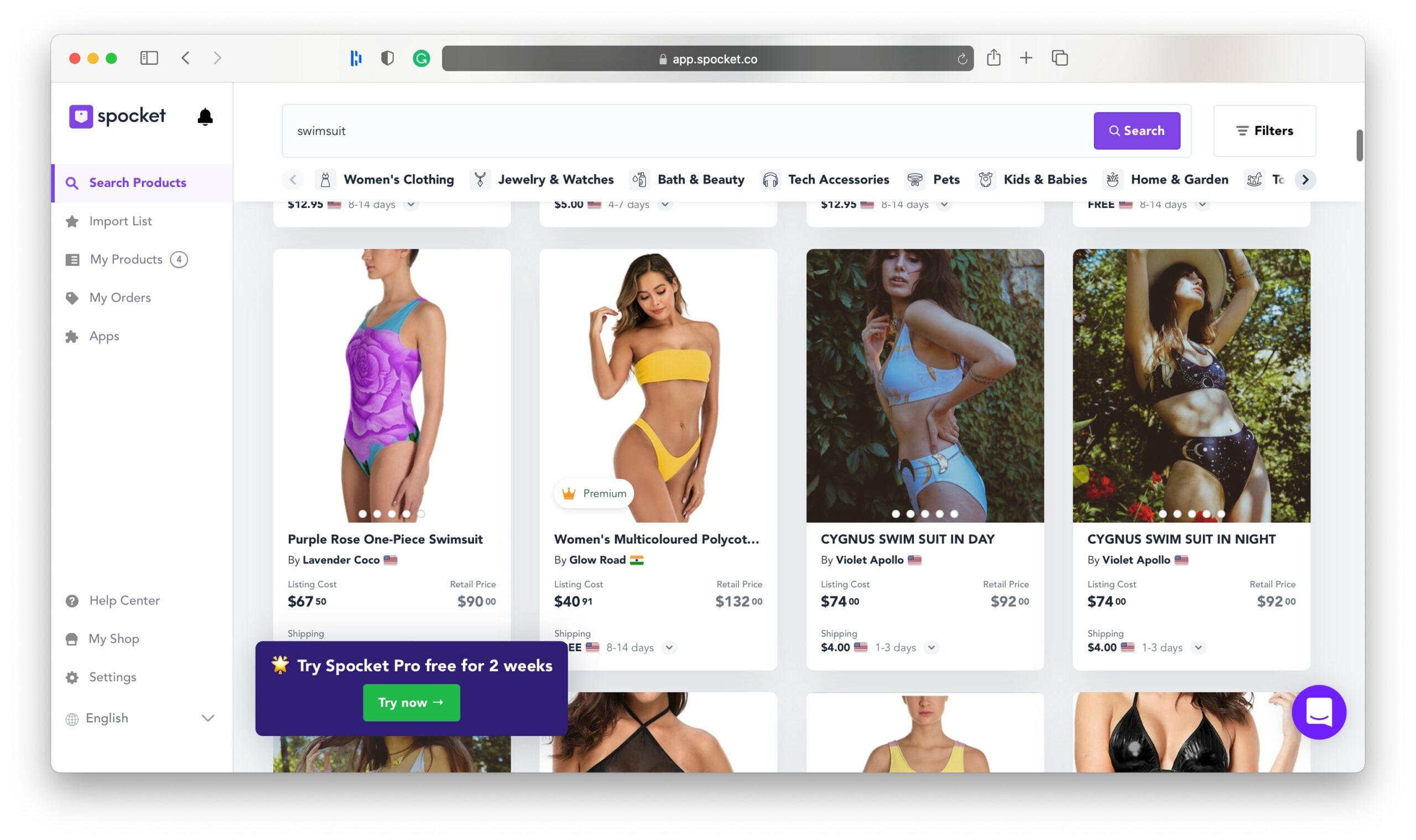 Pemasok Pakaian Renang Grosir