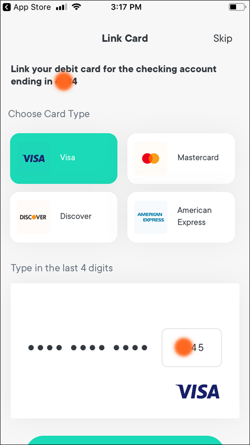 card de link la aplicația pei