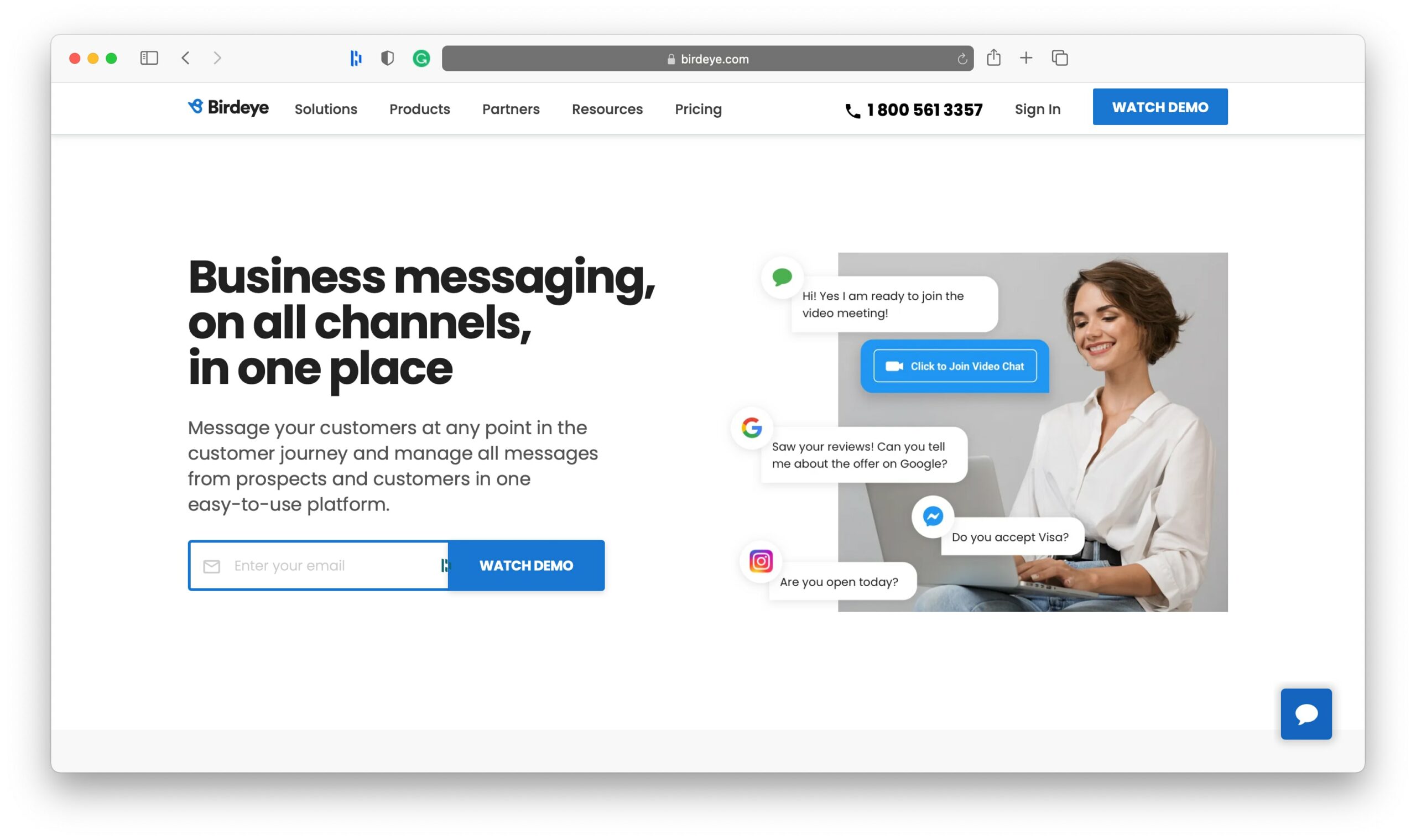 BirdeyeSMSマーケティングツール