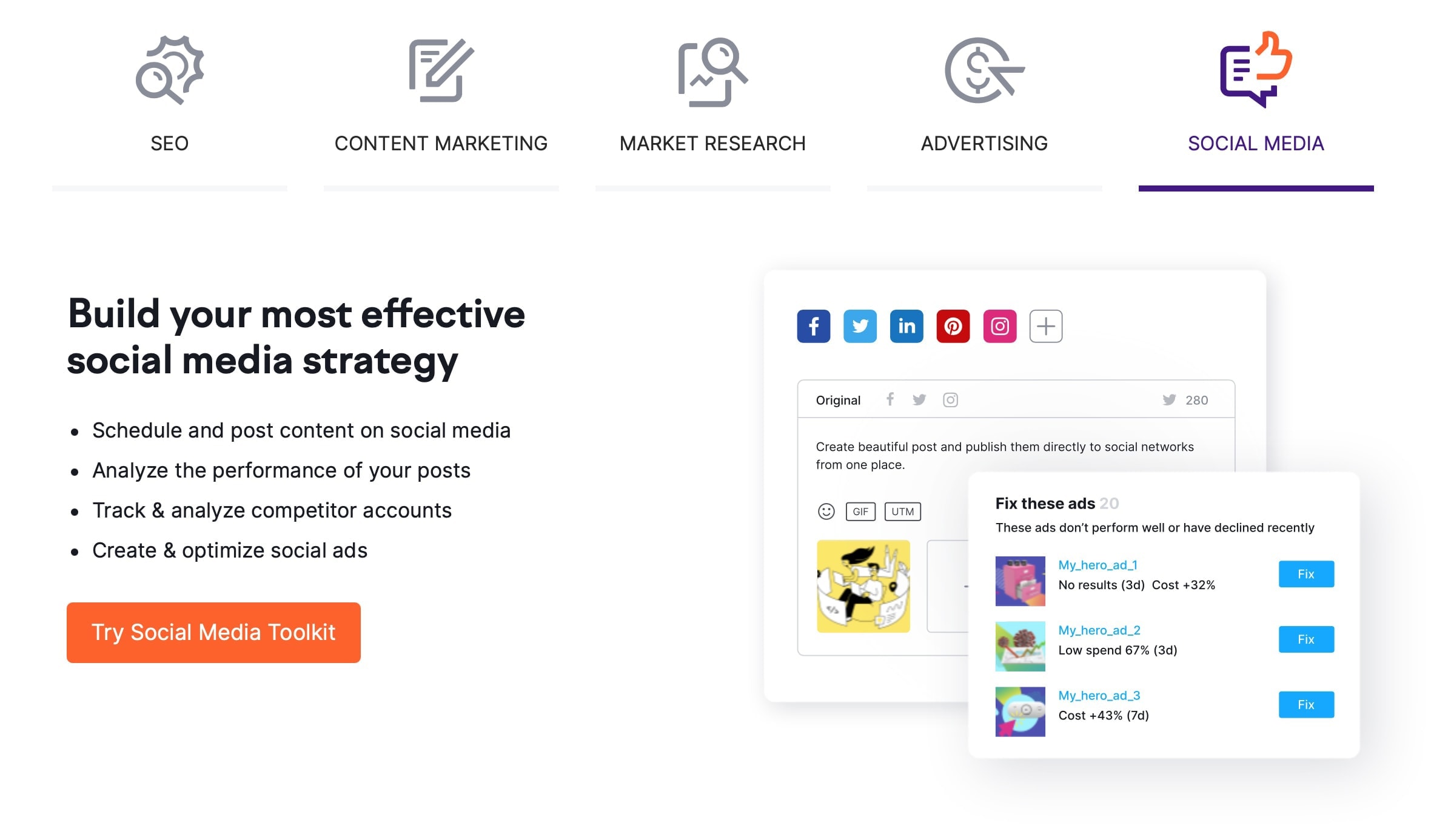 SEMrush Social-Media-Marketing-Tools