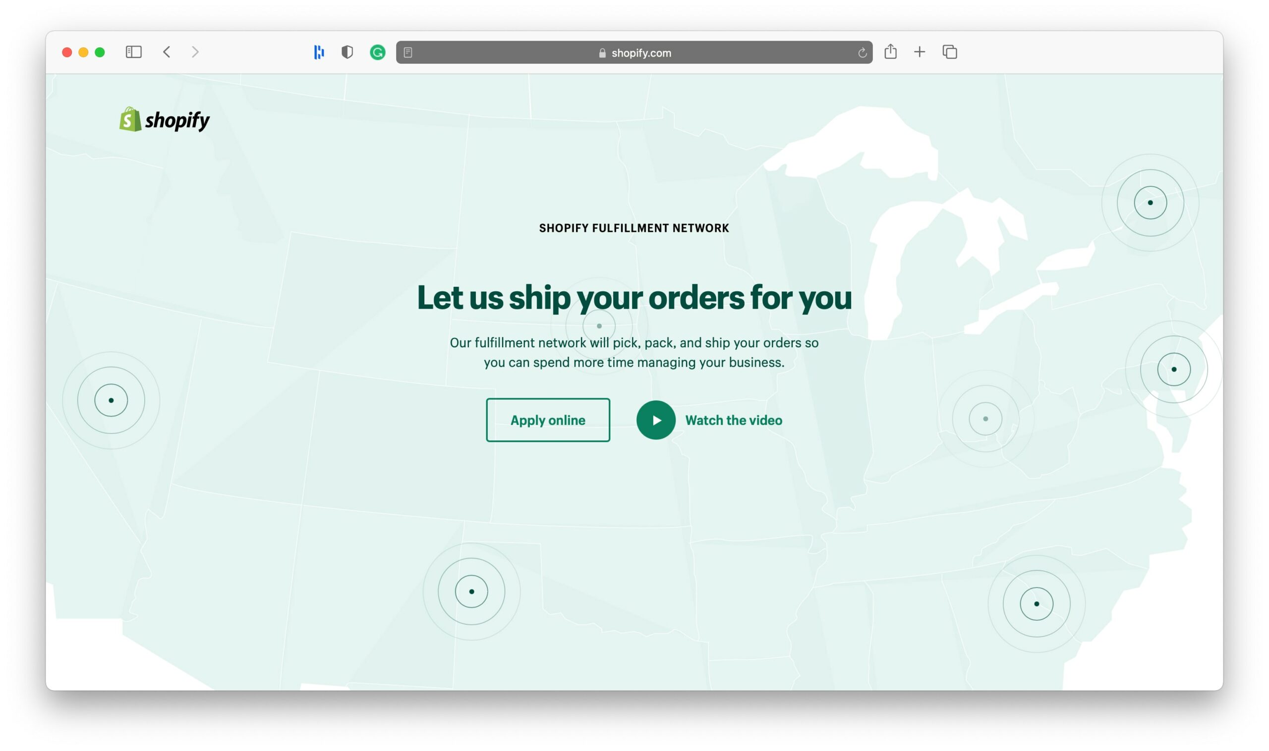 Réseau de distribution Shopify pour les petites entreprises