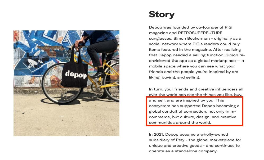 การเขียนข้อความโฆษณาสำหรับ About Pages