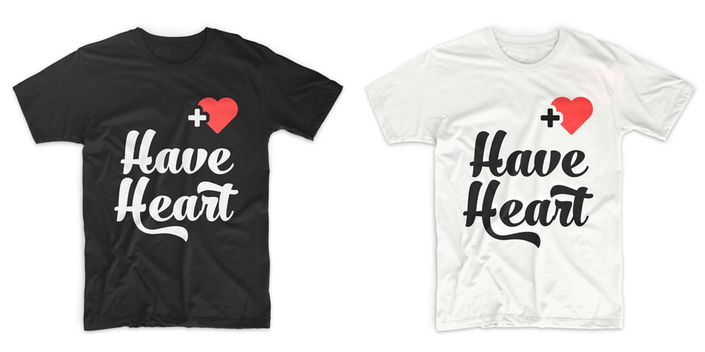 Modèle de t-shirt réaliste du marché créatif