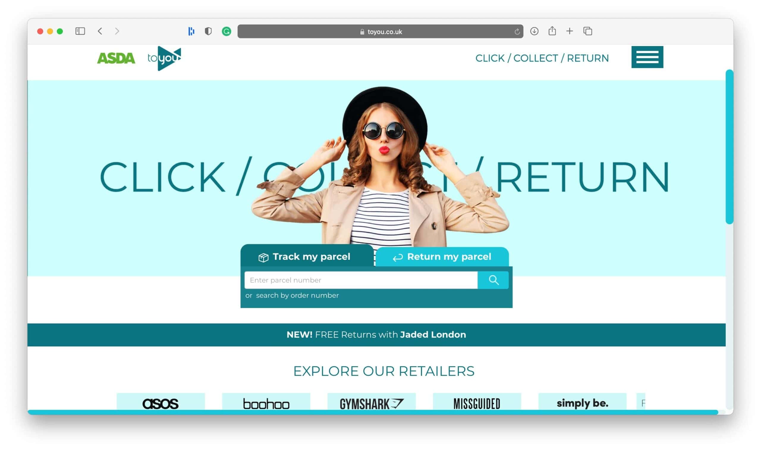 Asda ToYou คลิกและรวบรวมกลยุทธ์