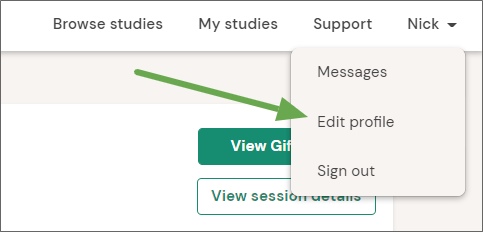 บทสัมภาษณ์ผู้ใช้ แก้ไขโปรไฟล์