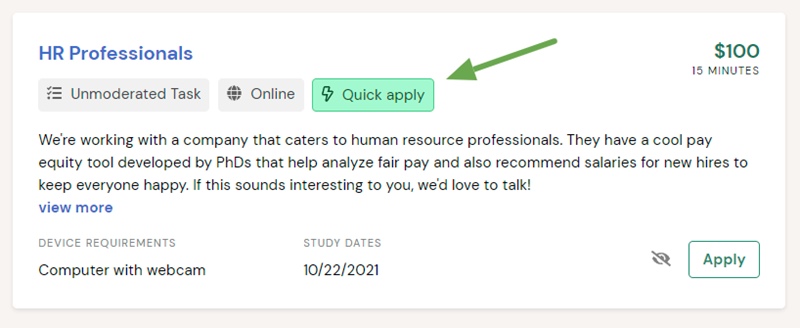 สัมภาษณ์ผู้ใช้ สมัครด่วน