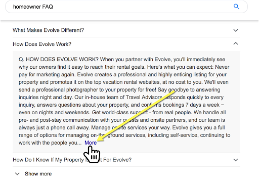 Fragmento de búsqueda