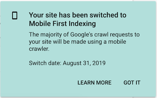 Indexación móvil primero