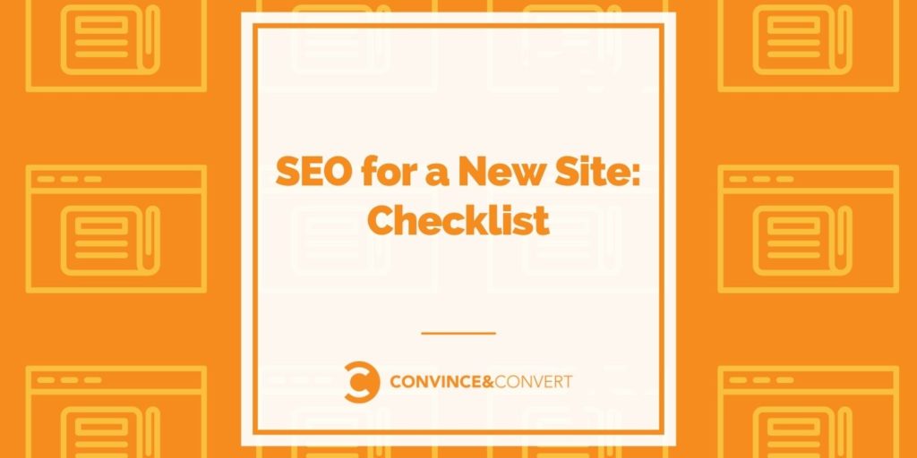 SEO für eine Checkliste für eine neue Website