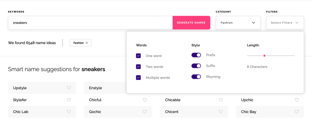 Firmennamen-Generator