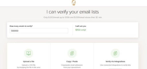 Voila Norbert e-posta doğrulaması