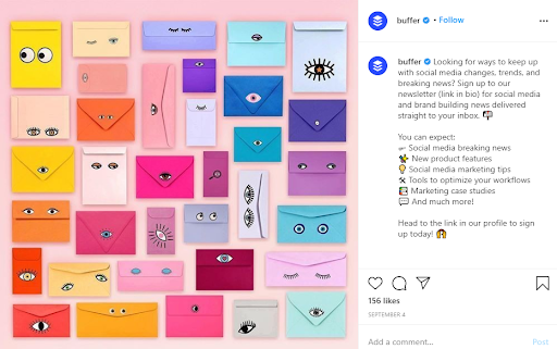 sosyal medya gönderisi