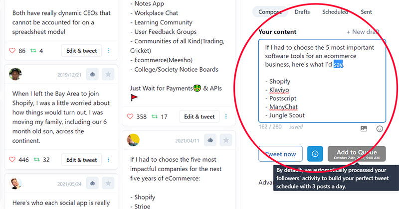 Pemburu Tweet Generasi Tweet