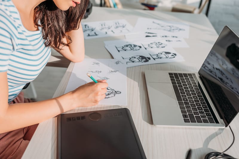 لوحة الفيديو المصورة