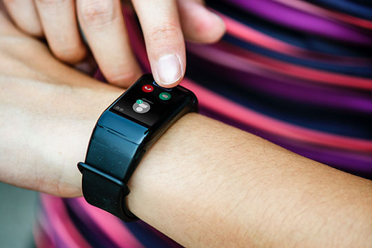電話-通話-SmartWatch-技術-SmartBand
