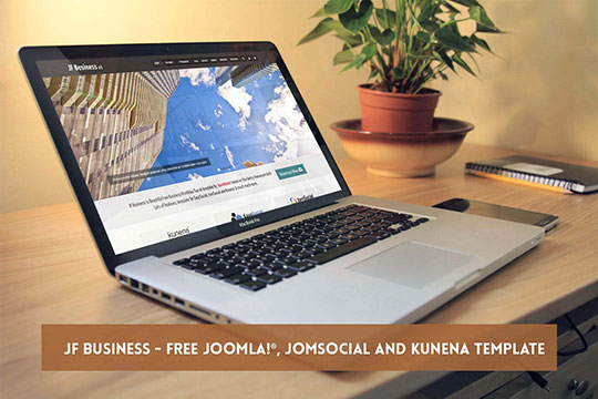 JF Business - Șabloane Joomla gratuite JoomForest