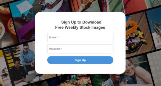 Depositphotos-formular de înscriere