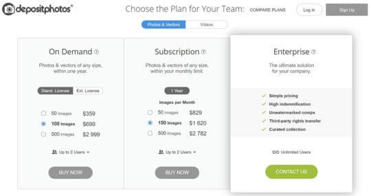Depositphotos-plan-preț-companie-fotografii-vectori