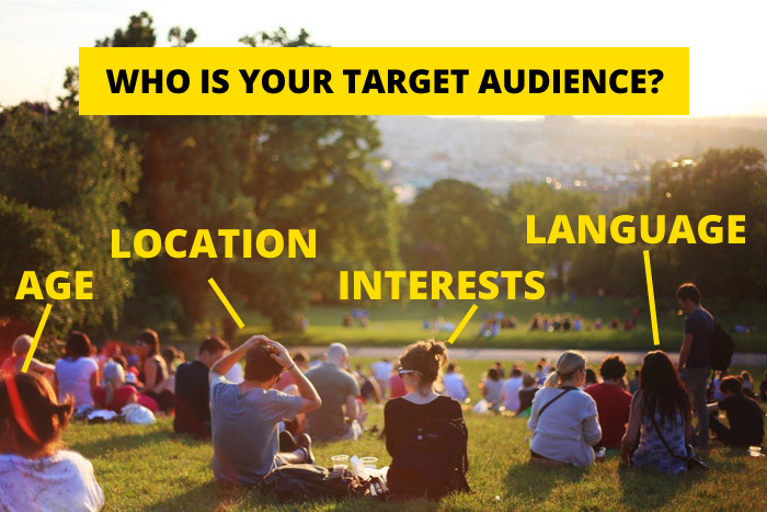 あなたのターゲットオーディエンスは誰ですか