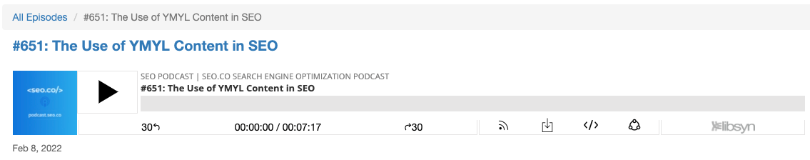 reaproveitar em podcasts e vídeo